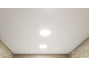 Монтаж потолка в ванной 3 м2 с использованием пленки VIPCEILING серии MONLANGE S9020 (2.15)