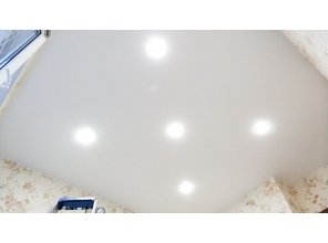 Монтаж потолка в детской 10 м2 с использованием пленки VIPCEILING серии MONLANGE S9020 (3.25)