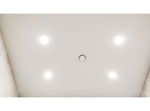 Монтаж потолка в ванной 4 м2 с использованием пленки VIPCEILING серии MONLANGE S9020 (2.15)