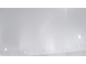 Монтаж потолка для зала 22 м2 с использованием пленки VIPCEILING серии MONLANGE S9020 (5.45)