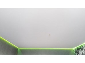 Монтаж потолка в детской 9 м2 с использованием пленки VIPCEILING серии MONLANGE M9001 (3.25)