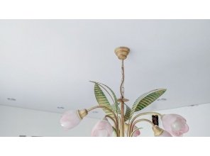 Монтаж потолка на кухне 14 м2 с использованием пленки VIPCEILING серии MONLANGE M9001 (4.35)