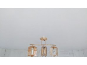 Монтаж потолка в спальне 12 м2 с использованием пленки VIPCEILING серии MONLANGE S9020 (3.50)