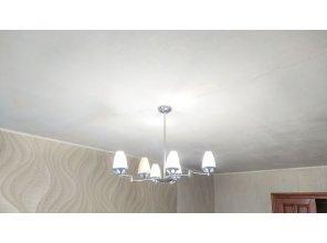 Монтаж потолка для зала 18 м2 с использованием пленки VIPCEILING серии MONLANGE M9001 (3.25)