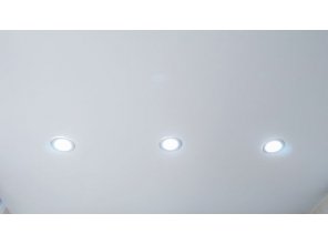 Монтаж потолка в ванной 3 м2 с использованием пленки VIPCEILING серии MONLANGE M9001 (2.15)