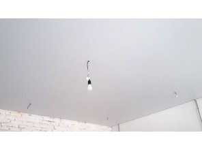 Монтаж потолка в офисе 31 м2 с использованием пленки VIPCEILING серии MONLANGE M9001 (2.60)