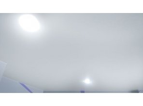 Монтаж потолка на кухне 10 м2 с использованием пленки VIPCEILING серии MONLANGE M9057 (3.50)