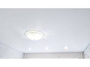 Монтаж потолка в детской 9 м2 с использованием пленки VIPCEILING серии MONLANGE S9020 (2.60)