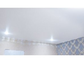 Монтаж потолка в гостиной 15 м2 с использованием пленки VIPCEILING серии MONLANGE M9001 (3.25)