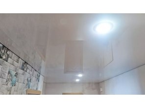 Монтаж потолка в коридоре 10 м2 с использованием пленки VIPCEILING серии MONLANGE L9001 (2.15)