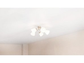 Монтаж потолка в гостиной 20 м2 с использованием пленки VIPCEILING серии MONLANGE M9001 (3.80)