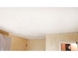 Монтаж потолка для зала 21 м2 с использованием пленки VIPCEILING серии MONLANGE M9001 (4.35)