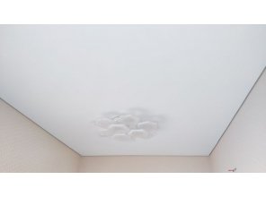 Монтаж потолка в коридоре 8 м2 с использованием пленки VIPCEILING серии MONLANGE M9001 (2.60)