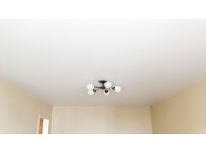 Монтаж потолка в гостиной 17 м2 с использованием пленки VIPCEILING серии MONLANGE M9001 (3.25)