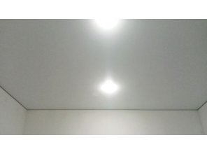 Монтаж потолка в коридоре 5 м2 с использованием пленки VIPCEILING серии MONLANGE M9001 (2.15)