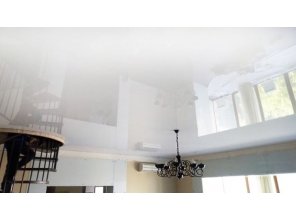 Монтаж потолка для зала 43 м2 с использованием пленки VIPCEILING серии MONLANGE L9001 (5.40)