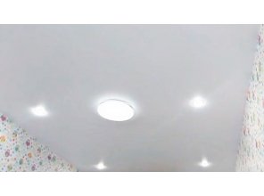 Монтаж потолка в детской 15 м2 с использованием пленки VIPCEILING серии MONLANGE M9001 (3.50)