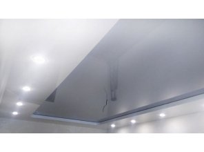 Монтаж потолка для зала 25 м2 с использованием пленки VIPCEILING серии MONLANGE L9190 (3.50)