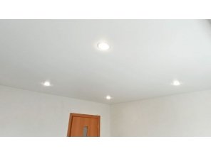 Монтаж потолка в детской 13 м2 с использованием пленки VIPCEILING серии MONLANGE M9001 (3.25)