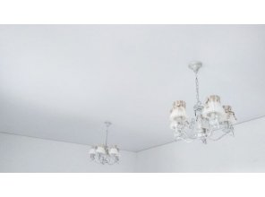 Монтаж потолка в детской 26 м2 с использованием пленки VIPCEILING серии MONLANGE S9020 (4.35)