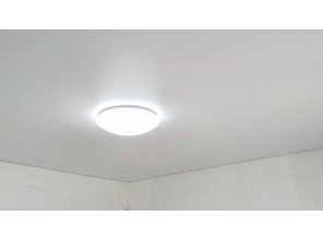 Монтаж потолка в спальне 12 м2 с использованием пленки VIPCEILING серии MONLANGE S9020 (3.25)