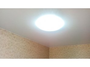 Монтаж потолка в квартире 18 м2 с использованием пленки VIPCEILING серии MONLANGE S9020 (5.40)