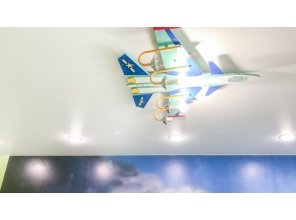 Монтаж потолка в детской 15 м2 с использованием пленки VIPCEILING серии MONLANGE M9001 (3.25)