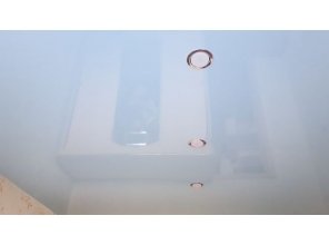 Монтаж потолка в спальне 10 м2 с использованием пленки VIPCEILING серии MONLANGE L9026 (3.50)