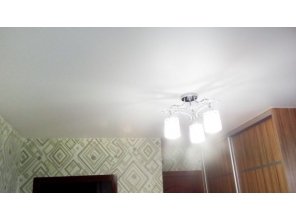 Монтаж потолка в прихожей 9 м2 с использованием пленки VIPCEILING серии MONLANGE M9001 (3.25)