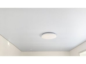 Ремонт потолка в спальне 11 м2 с использованием пленки VIPCEILING серии MONLANGE S9110 (3.50)