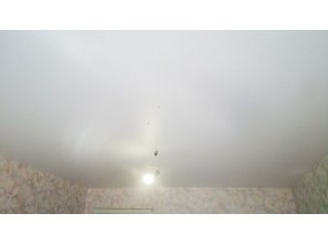 Монтаж потолка в спальне 12 м2 с использованием пленки VIPCEILING серии MONLANGE S9020 (3.25)