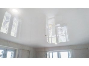 Монтаж потолка для зала 22 м2 с использованием пленки VIPCEILING серии MONLANGE L9001 (3.80)