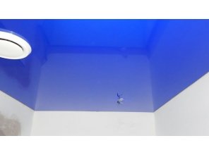 Монтаж потолка в ванной 3 м2 с использованием пленки VIPCEILING серии MONLANGE L9036 (1.40)