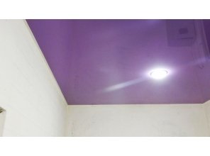 Монтаж потолка в коридоре 8 м2 с использованием пленки VIPCEILING серии MONLANGE L9193 (3.50)