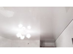 Монтаж потолка в коридоре 15 м2 с использованием пленки VIPCEILING серии MONLANGE L9001 (3.25)