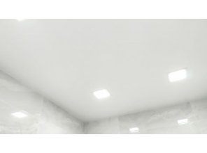 Монтаж потолка в ванной 5 м2 с использованием пленки VIPCEILING серии MONLANGE L9001 (2.15)