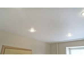 Монтаж потолка в детской 7 м2 с использованием пленки VIPCEILING серии MONLANGE M9001 (2.60)