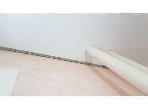 Монтаж потолка для зала 17 м2 с использованием пленки VIPCEILING серии MONLANGE M9001 (5.45)