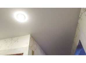 Монтаж потолка в прихожей 5 м2 с использованием пленки VIPCEILING серии MONLANGE M9001 (3.50)