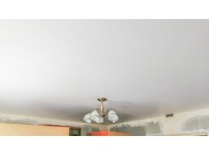 Монтаж потолка для зала 19 м2 с использованием пленки VIPCEILING серии MONLANGE S9020 (5.45)