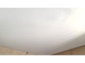 Монтаж потолка в коридоре 7 м2 с использованием пленки VIPCEILING серии MONLANGE M9001 (3.50)