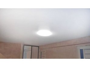 Монтаж потолка для зала 17 м2 с использованием пленки VIPCEILING серии MONLANGE M9001 (3.50)