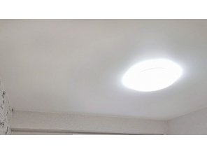 Монтаж потолка в детской 8 м2 с использованием пленки VIPCEILING серии MONLANGE M9001 (3.50)