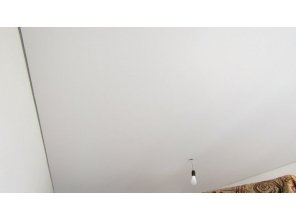 Монтаж потолка в спальне 15 м2 с использованием пленки VIPCEILING серии MONLANGE S9020 (3.50)