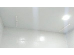 Монтаж потолка в ванной 4 м2 с использованием пленки VIPCEILING серии MONLANGE S9020 (3.50)