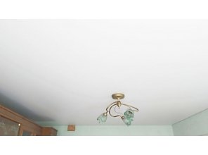 Монтаж потолка в гостиную 13 м2 с использованием пленки VIPCEILING серии MONLANGE M9001 (3.25)