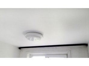 Монтаж потолка на кухне 10 м2 с использованием пленки VIPCEILING серии MONLANGE S9020 (2.60)