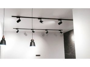 Бесшовный матовый натяжной потолок в квартиру 29,5 м2