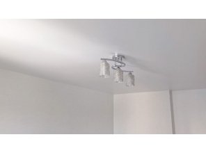 Монтаж потолка в спальне 12 м2 с использованием пленки VIPCEILING серии MONLANGE S9020 (3.25)