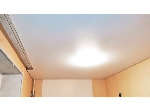 Бесшовный матовый натяжной потолок в детскую 10,8 м2